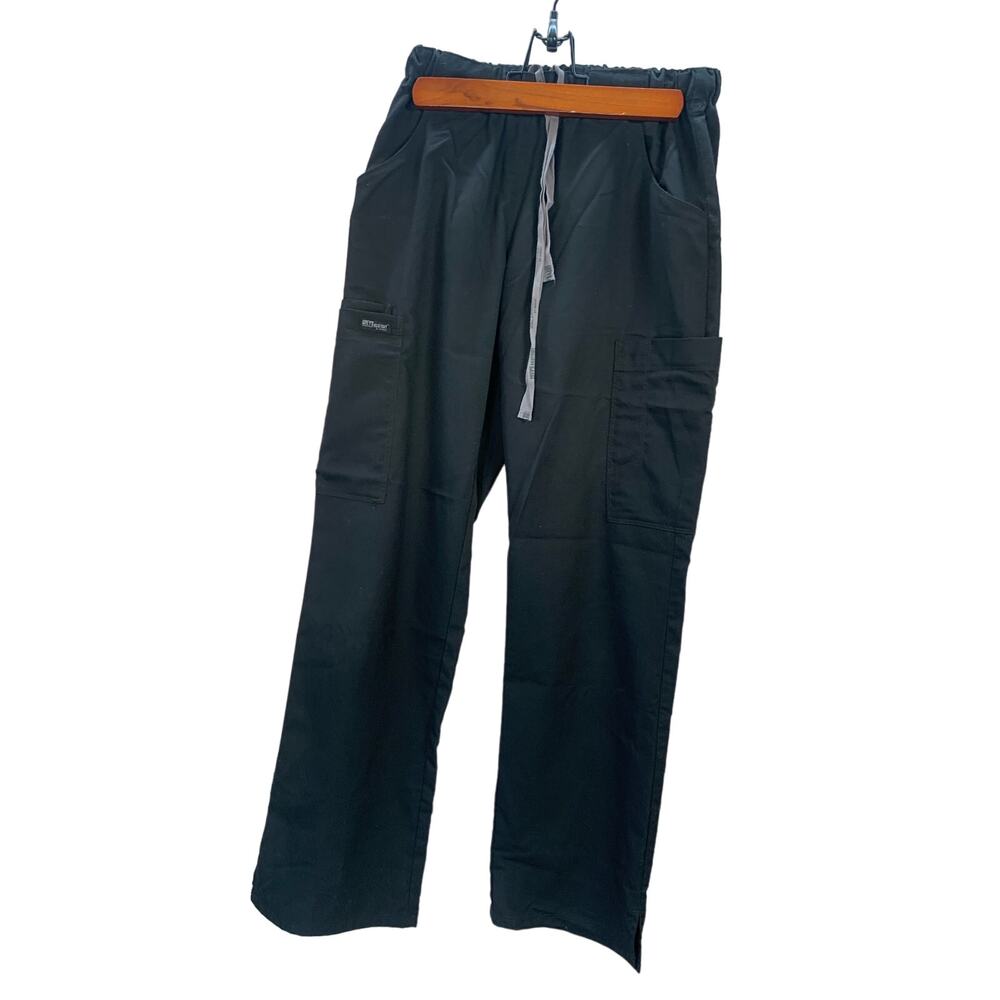 NWOT Scrub Pants Grey's Anatomy by Barco Double Cargo Wide Leg Size XS Petite